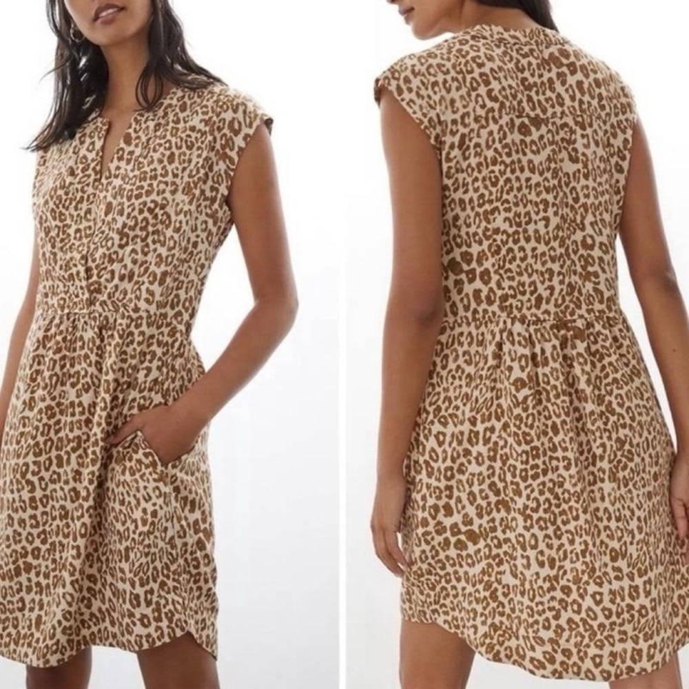 CLOSET CLEAR OUT: Pilot Leopard Mini Dress
